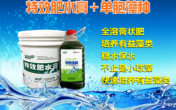 特效肥水膏、单胞藻种